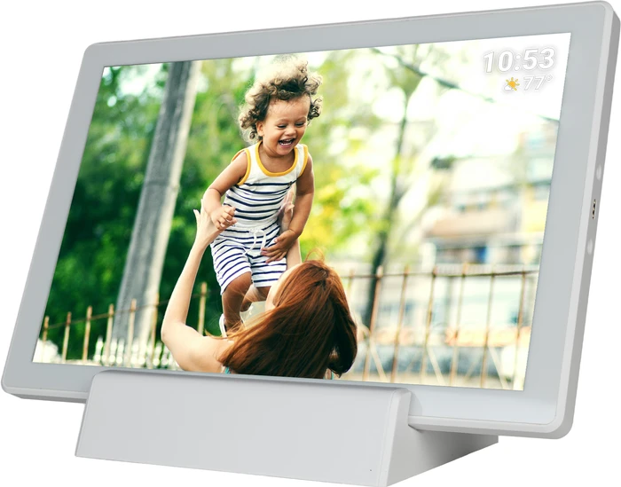 Thumbnail 6 de Denver PFF-1070 Weiß digitaler Bilderrahmen 16 GB