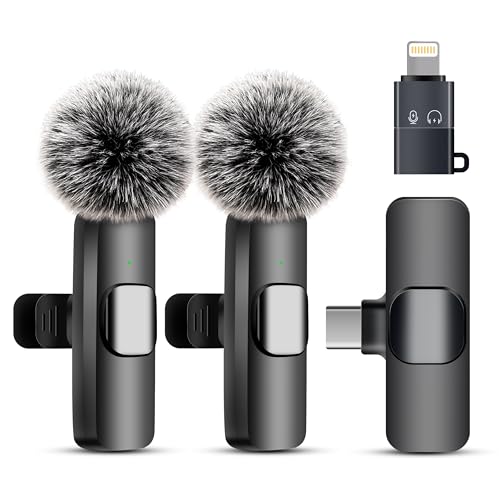 Detalle de Uewpv 2026 Microfono Wireless: Kit dualità per Vlog e contenuti social