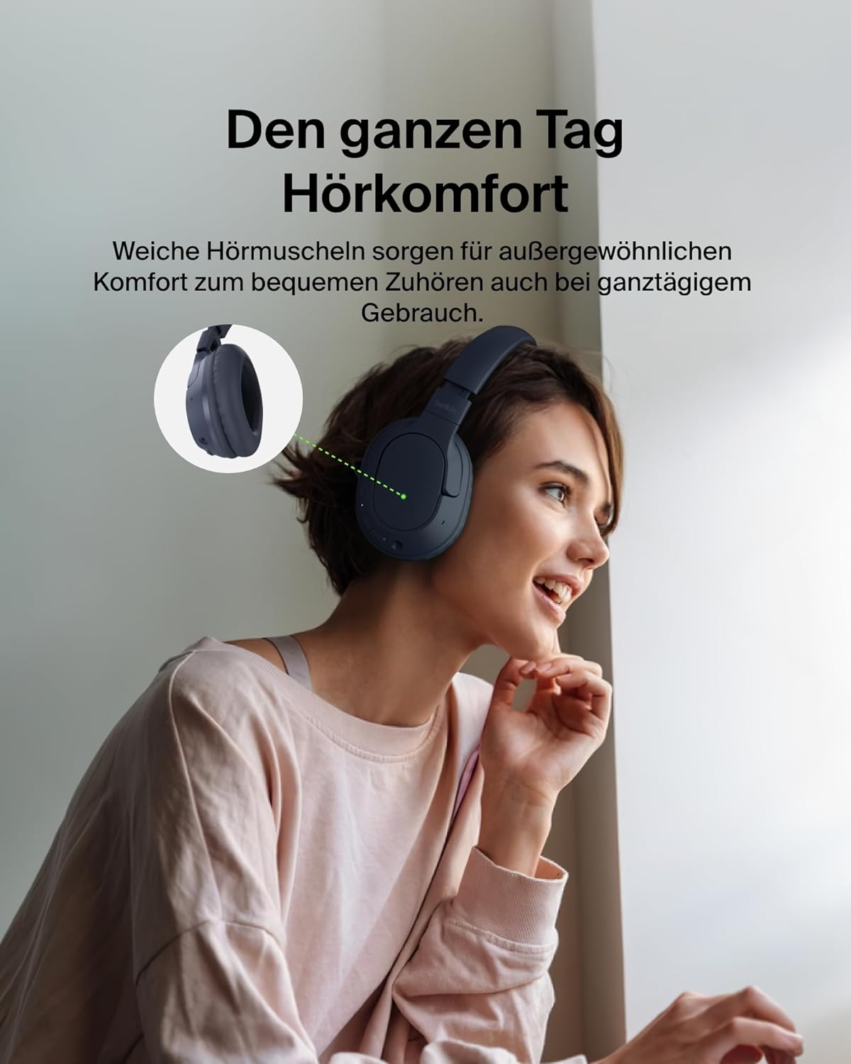 Thumbnail 6 de Belkin SoundForm Surround Kopfhörer 60 Std Over‑Ear