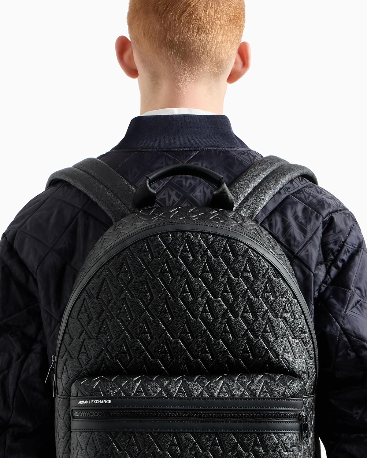 Thumbnail 6 de Armani Exchange Men’s Liam Backpack in Black (Medium)