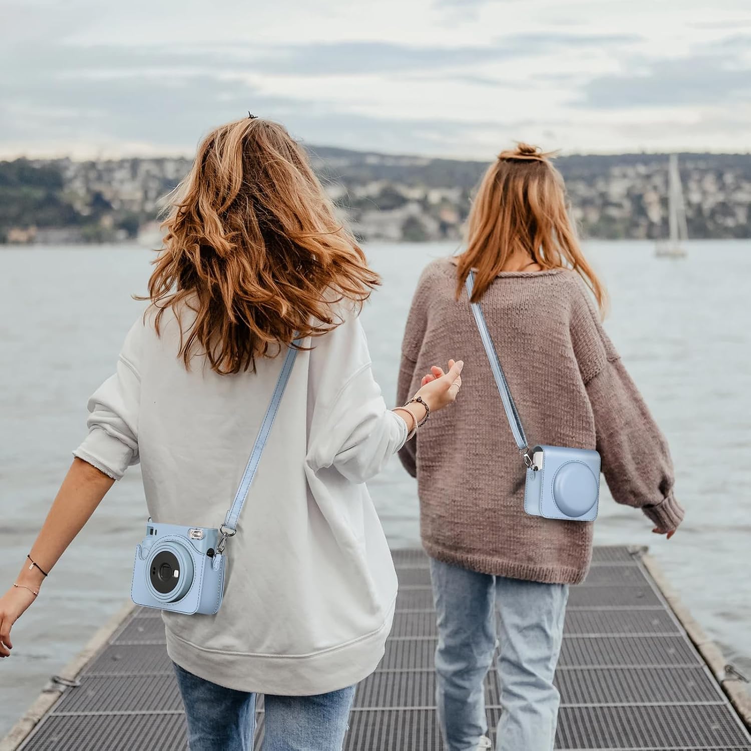 Thumbnail 6 de Fintie Schutzhülle für Fujifilm Instax Square SQ1 / SQ40 – Premium Kameratasche mit verstellbarem Riemen