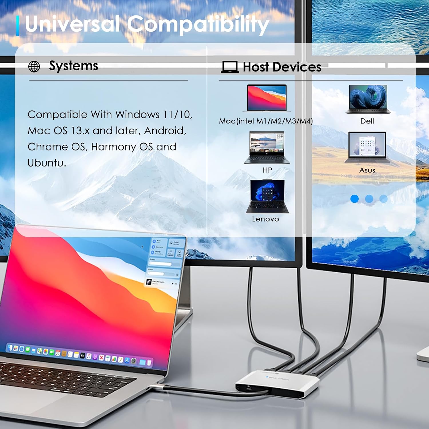 Thumbnail 6 de WAVLINK 4 Monitor Docking Station 140W