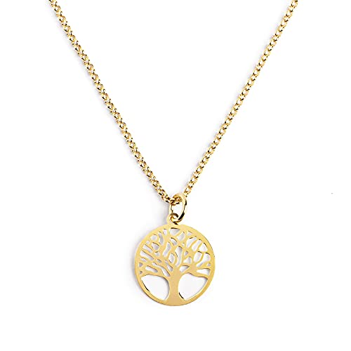 Detalle de SINGULARU Collar Árbol de la Vida, Plata 925
