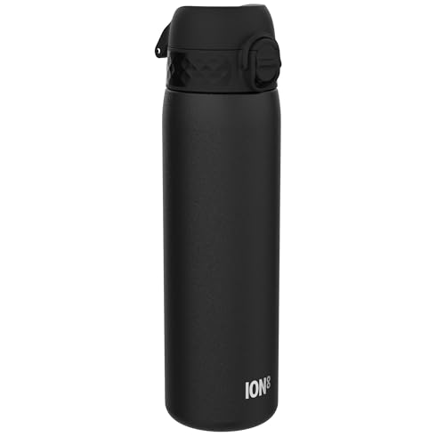 Detalle de Ion8 Lightweight Steel Water Bottle 600 ml/20 oz – Non-Insulated, Leak-Proof, Dishwasher Safe