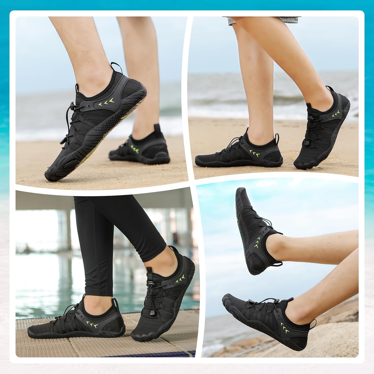 Detalle 2 de Scarpe da Acqua Unisex: leggerezza, drenaggio e comfort per mare, piscina e spiaggia