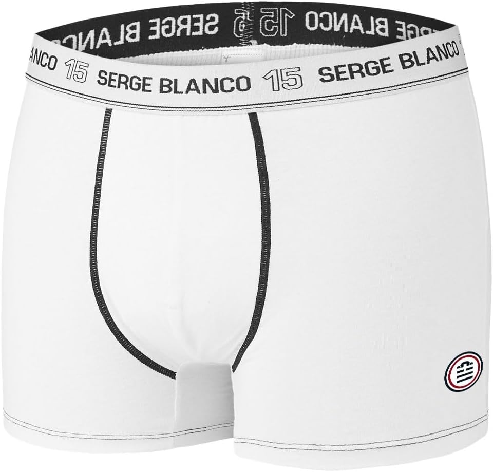 Detalle 2 de Serge Blanco Boxer homme 5 pièces 🩲