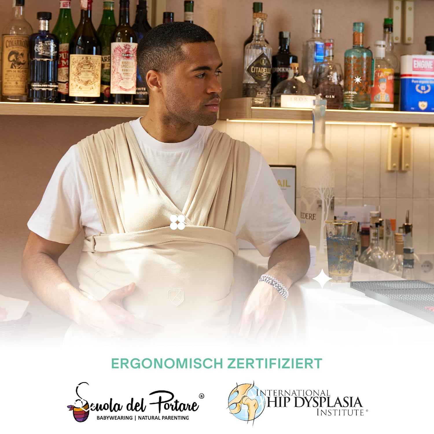 Thumbnail 1 de Koala Babycare Babytragetuch (bis 15 kg) – einfach anzuziehen, verstellbar & unisex