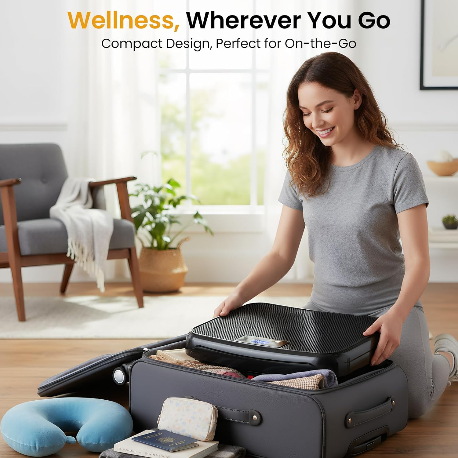 Thumbnail 2 de TISSCARE Vibration Plate: Full‑Body Home Workout Platform for Weight Loss and Lymphatic Drainage