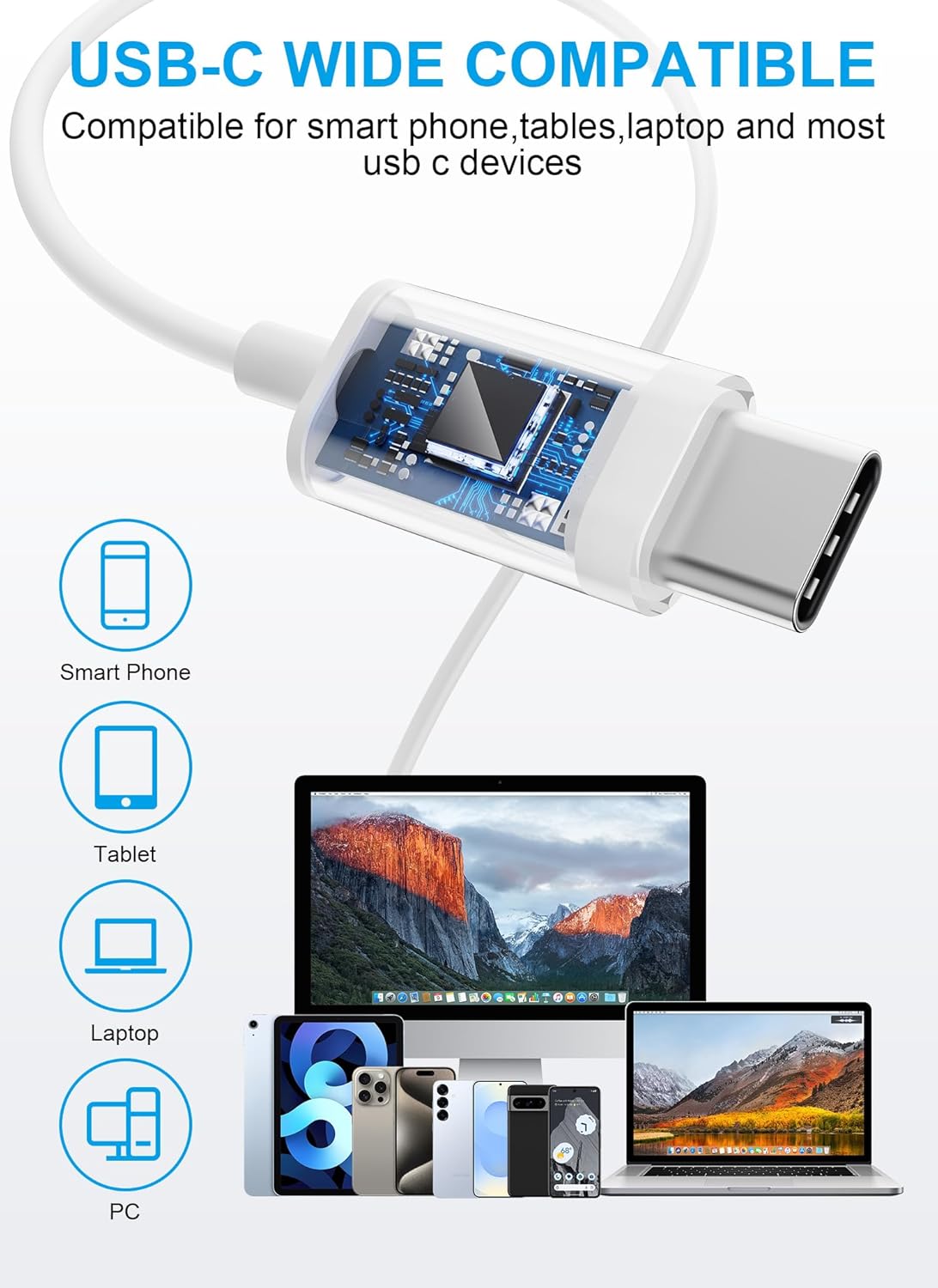 Detalle 2 de USB-C Headphones 2 Pack with Mic