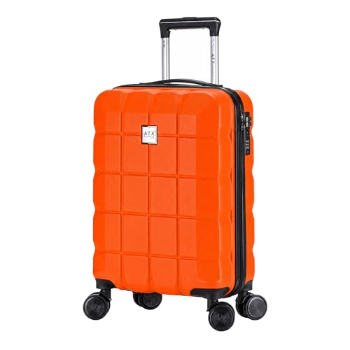 Detalle de ATX Luggage 55x36x20cm Cabin Suitcase: Super Lightweight 21-Inch Carry-On