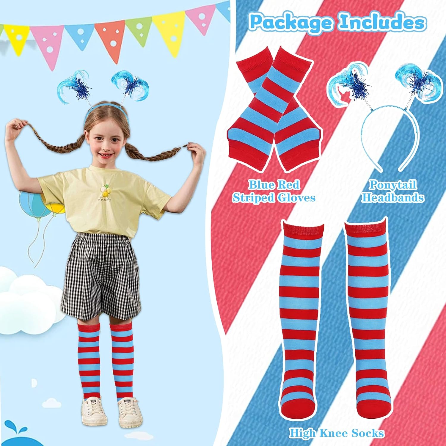 Detalle 2 de 3 Set Kids Thing Costume Accessories 47cm socks