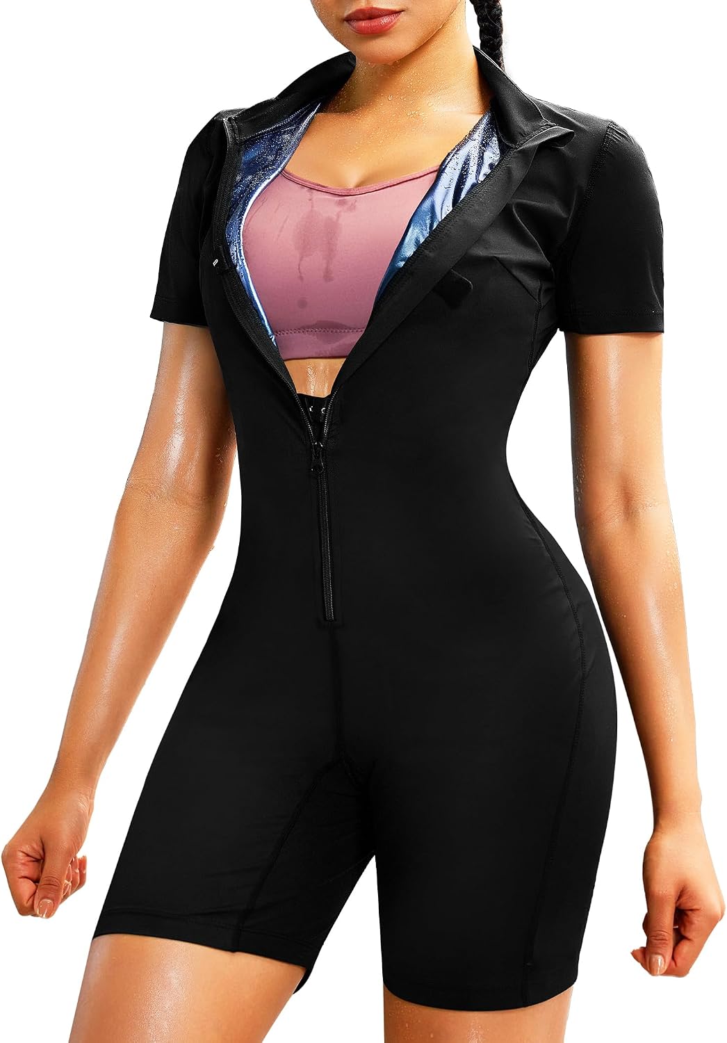Detalle 2 de Junlan Sauna Jumpsuit Polyester-Spandex