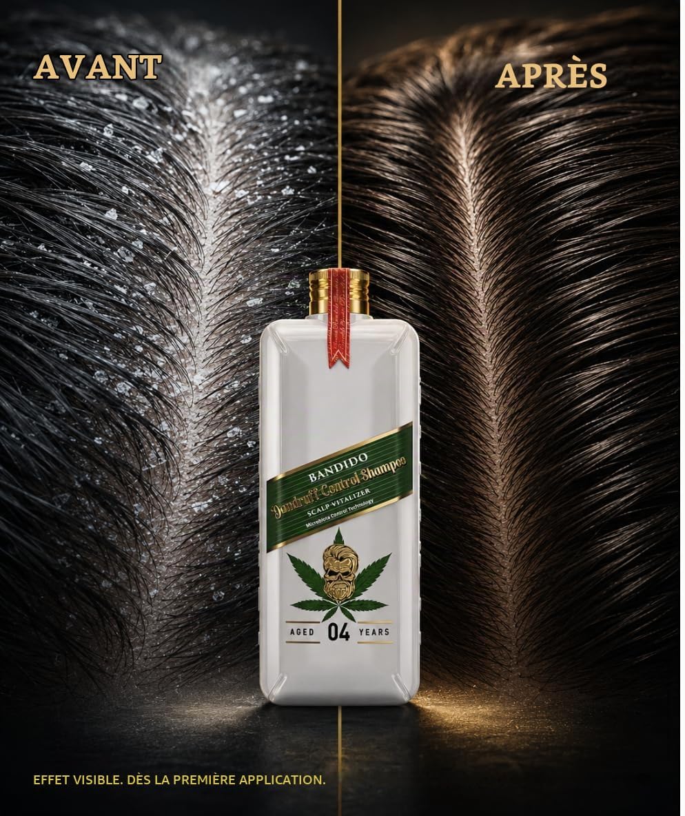Detalle de Bandido Roos Shampoo 350 ml, sulfaat- en zoutvrij met menthol