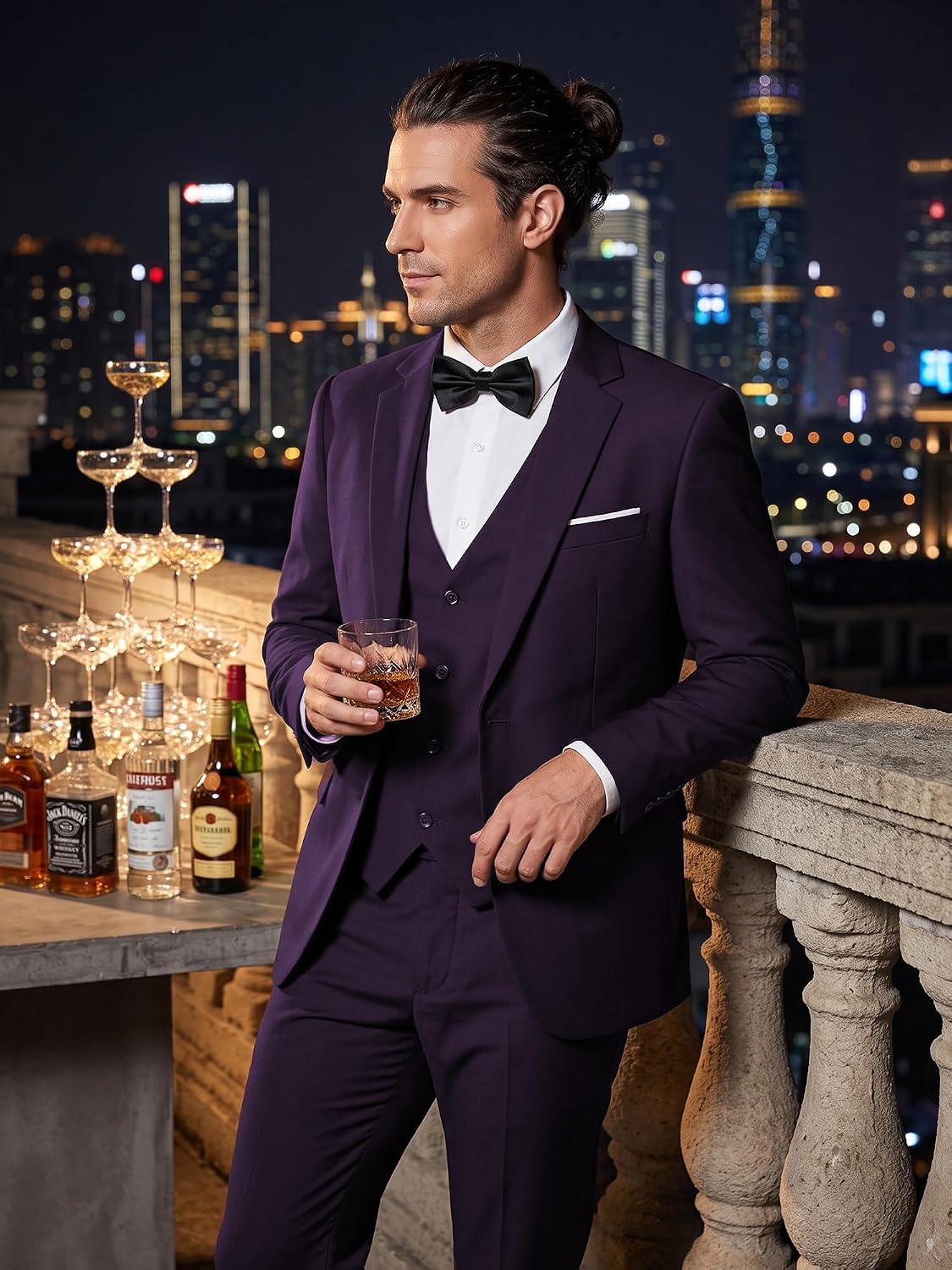 Thumbnail 4 de MAGE MALE Men's 3-Piece Suit