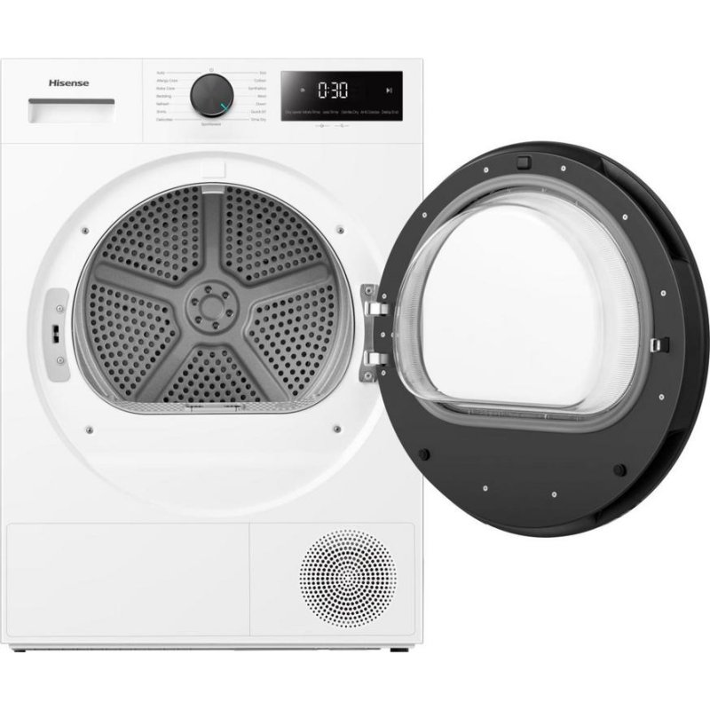 Thumbnail 1 de Hisense DH1I800UWDE: Secadora de condensación con bomba de calor de 8 kg
