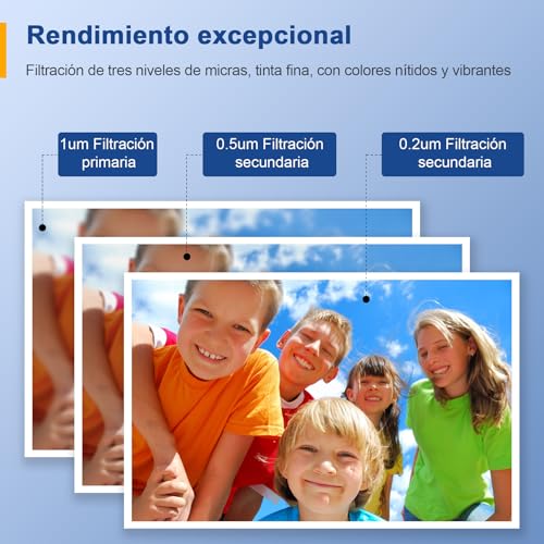 Detalle de Palmtree Sustitutivo para 604XL: Cartuchos de tinta compatibles para Epson XP-2200, XP-3200/3205, XP-4200/4205 y WorkForce WF-Serie