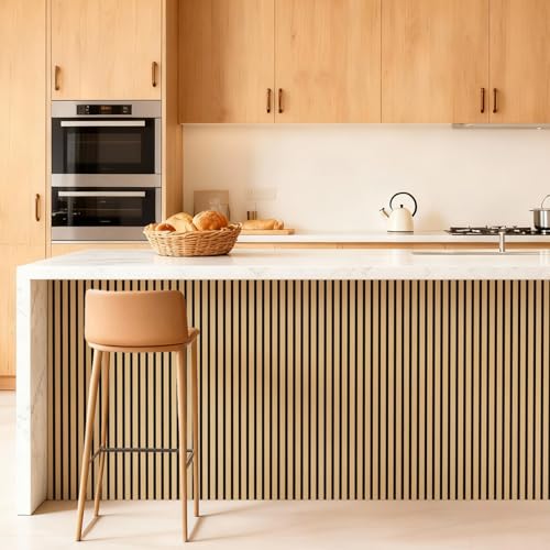 Thumbnail 7 de TONOR Wood Wall Panels, 4-Pack, 120 x 60 cm, Wood Veneer