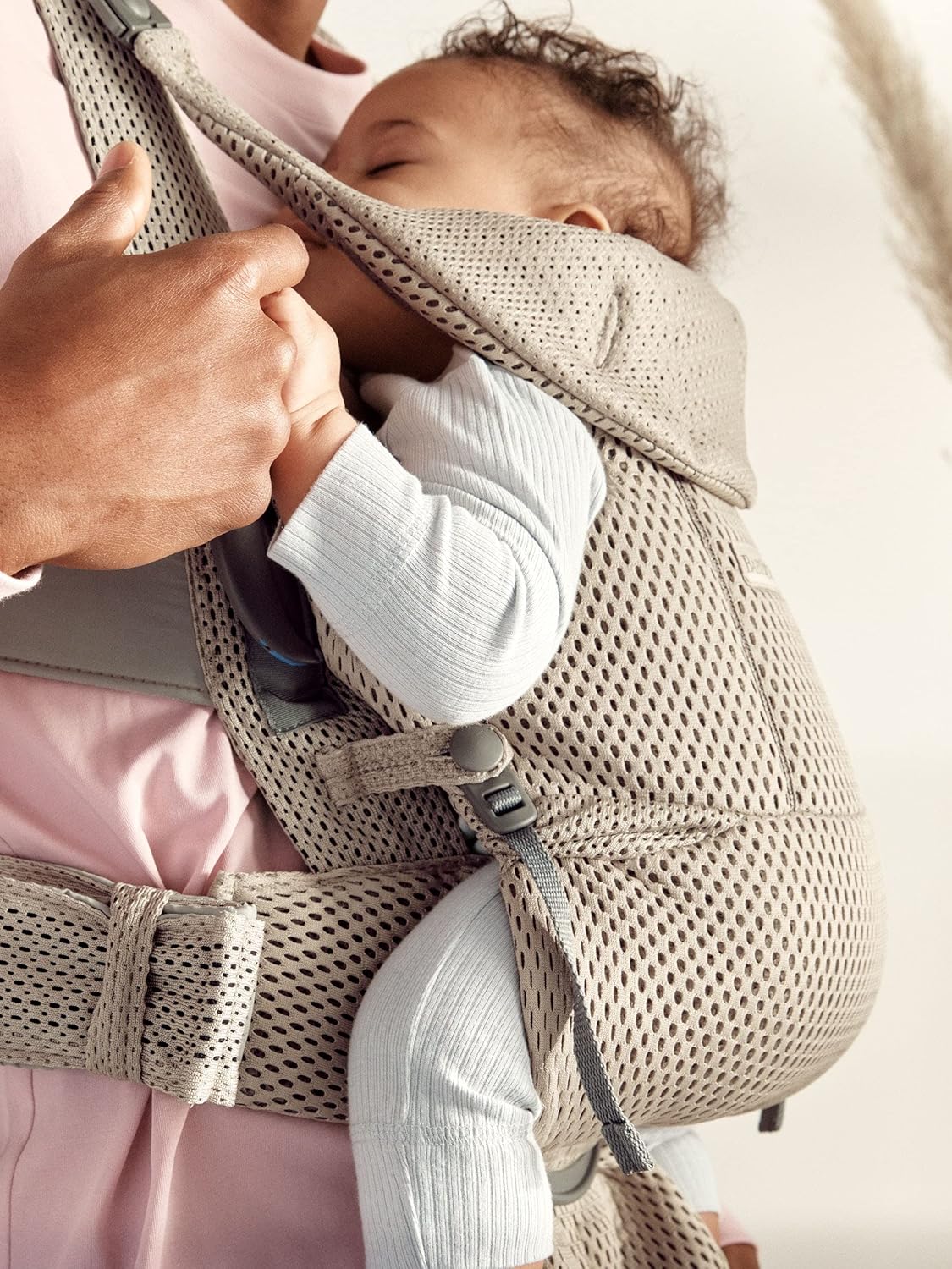 Thumbnail 5 de BabyBjörn Porte-bébé Move Mesh 3D Gris-beige