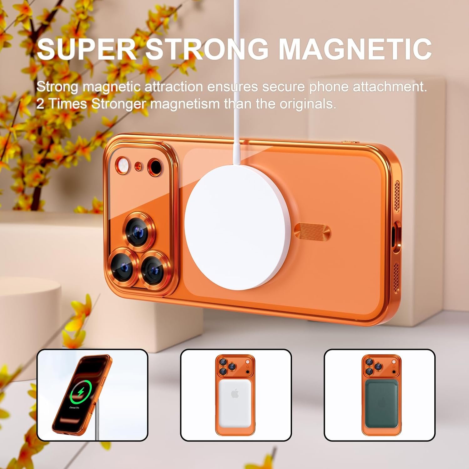 Thumbnail 4 de Misea iPhone 17 Pro Max magnetic case MagSafe