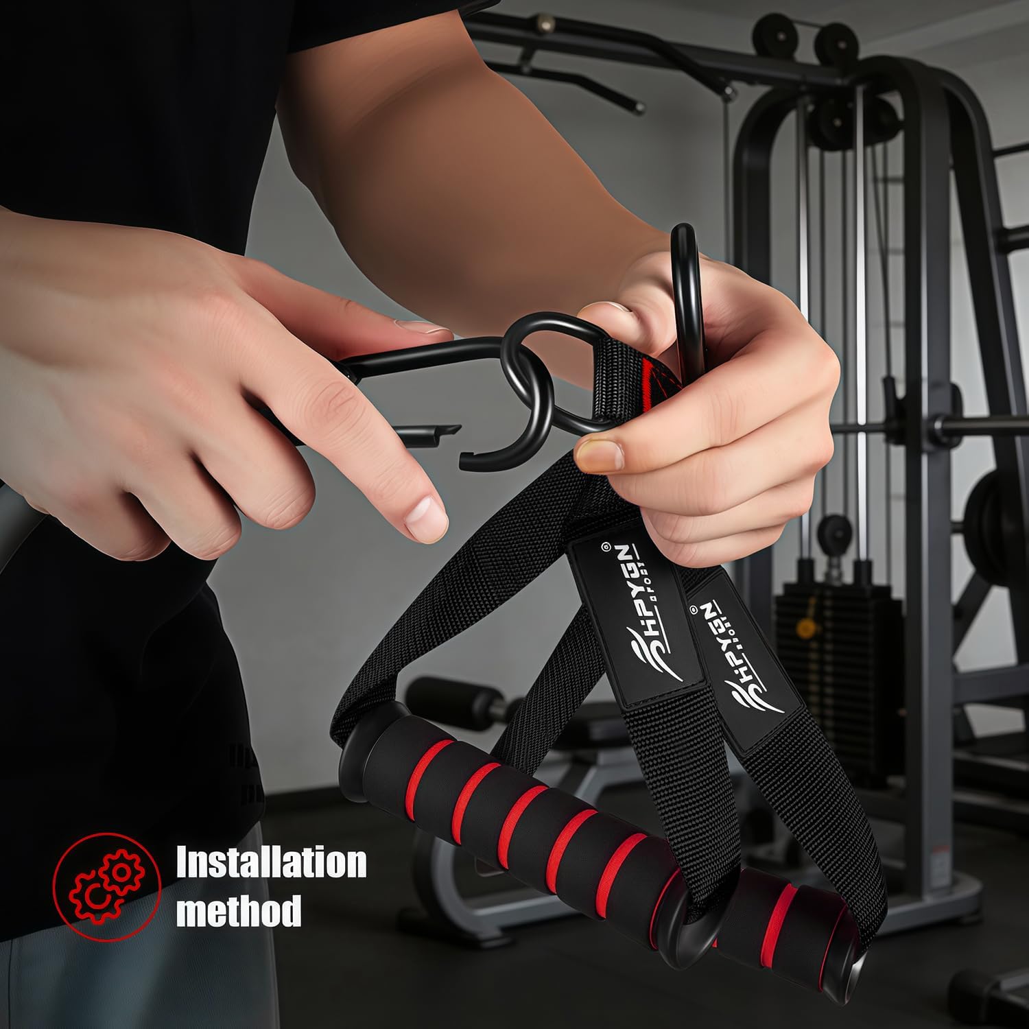 Detalle 1 de HPYGN Exercise Handles Nylon