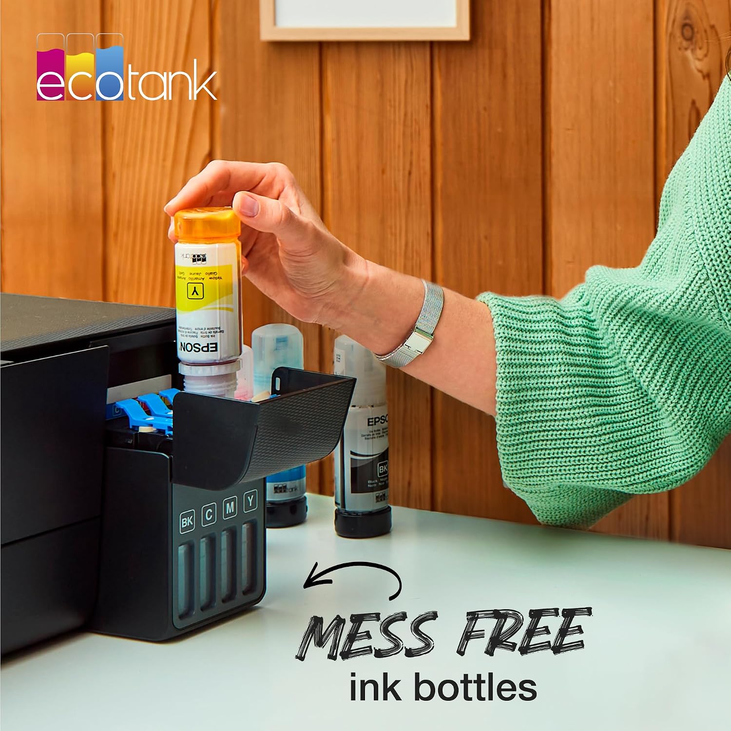 Thumbnail 6 de Epson EcoTank 104 Black Genuine Ink Bottle for ET-2710/2711/4700