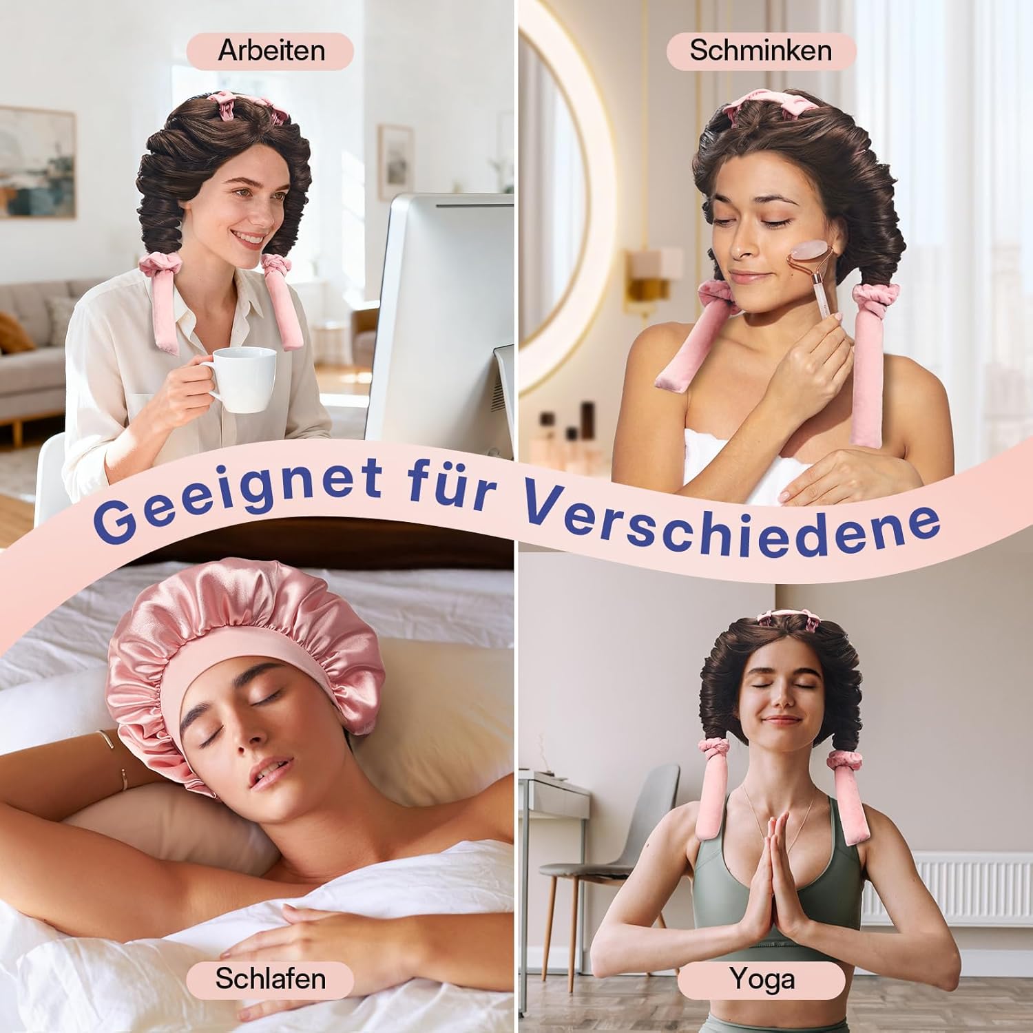 Thumbnail 6 de LitBear Heatless Curls mit Schlafhaube 2 Größen