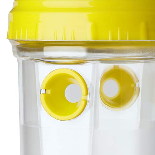 Detalle de Kinzo Wespenfalle 3er-Set – Lebendfalle, ohne Chemie, 360° Wirkung