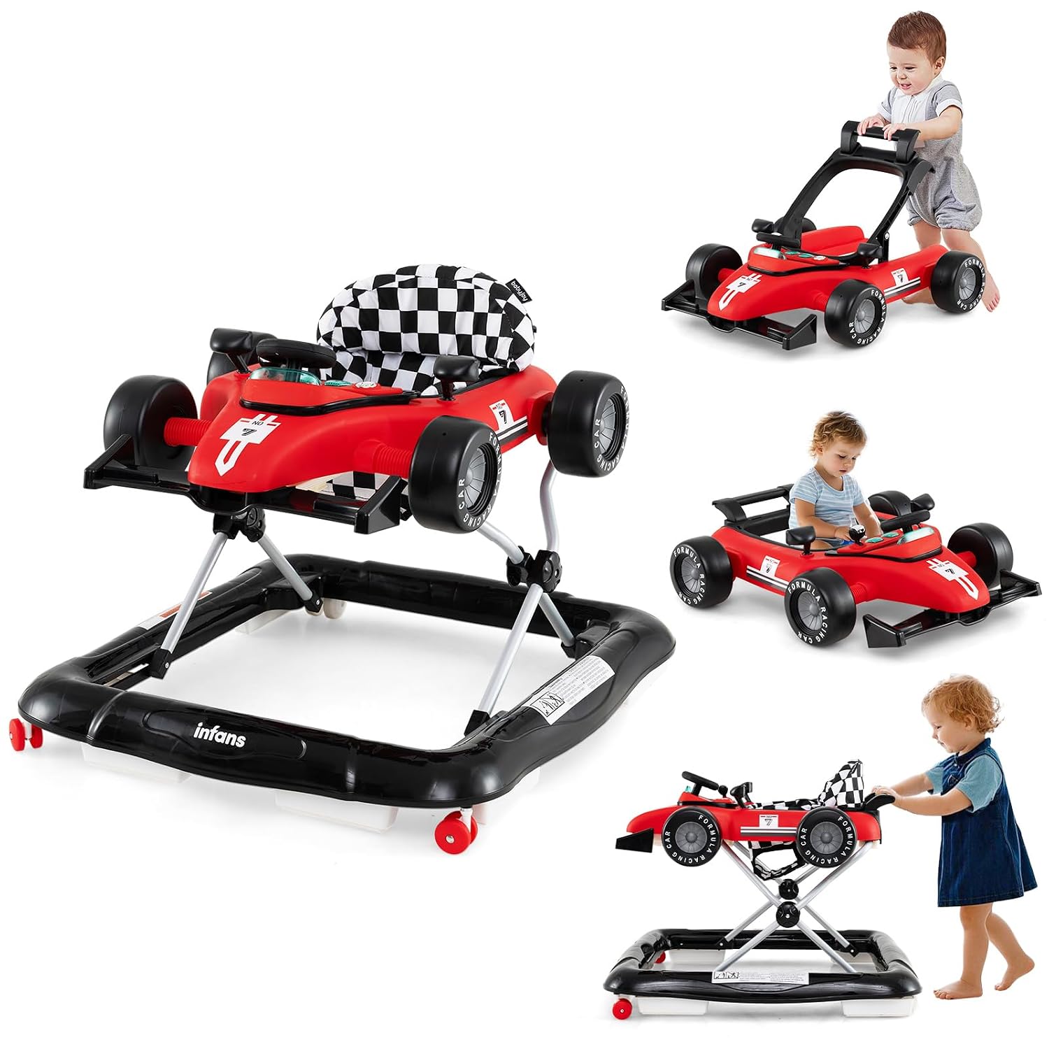 Detalle de INFANS 4-in-1 Baby Walker