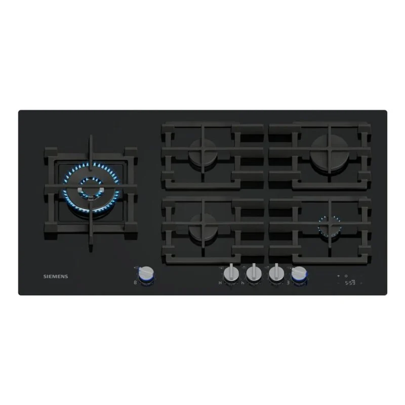 Detalle de Encimera de gas Siemens iQ700 ER9A6SH40, 5 zonas, 90 cm