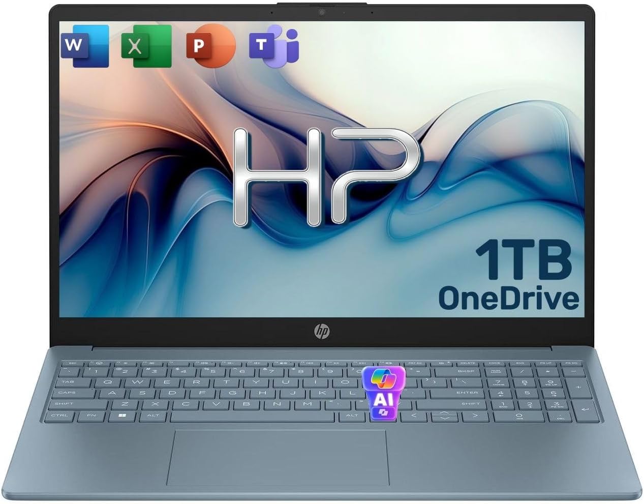 Detalle de HP 15.6-inch laptop