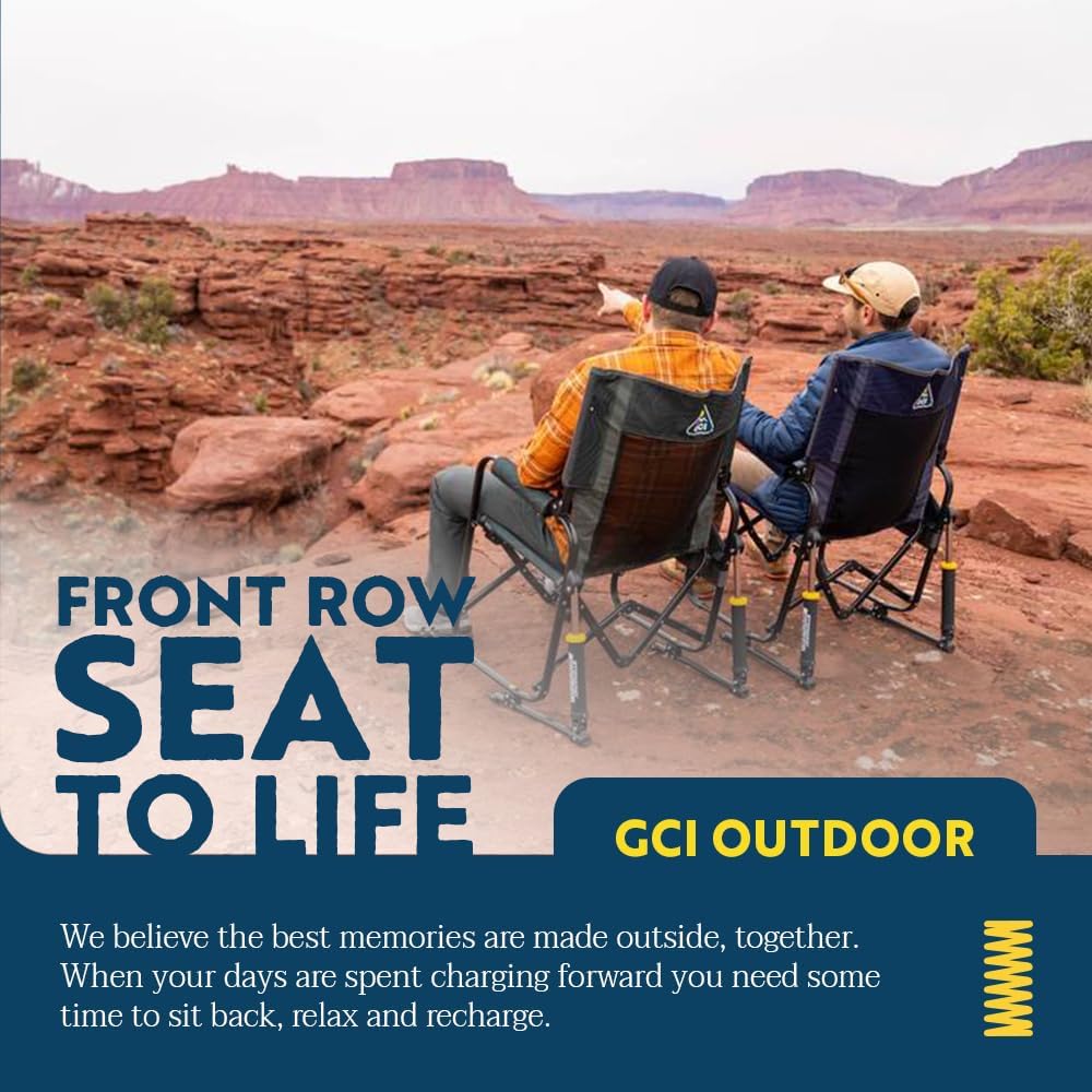 Thumbnail 5 de GCI Outdoor Stowaway Rocker - Navy Topo