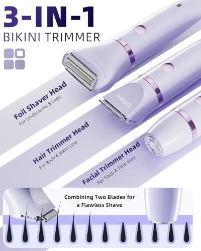 Thumbnail 1 de Ufree Bikini Trimmer Rechargeable Waterproof IPX7 🪒