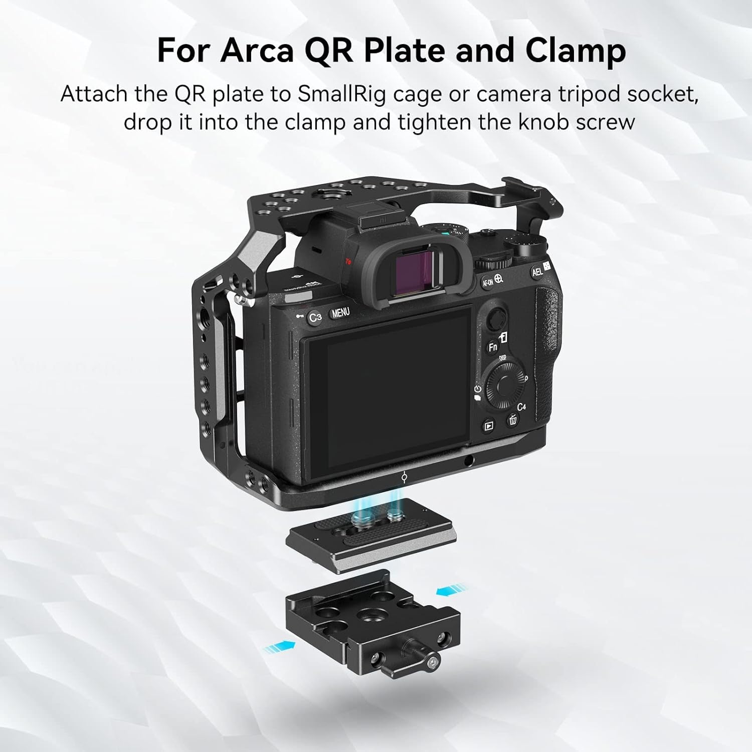 Thumbnail 1 de SMALLRIG Base Plate à dégagement rapide pour Arca Standard (2280)