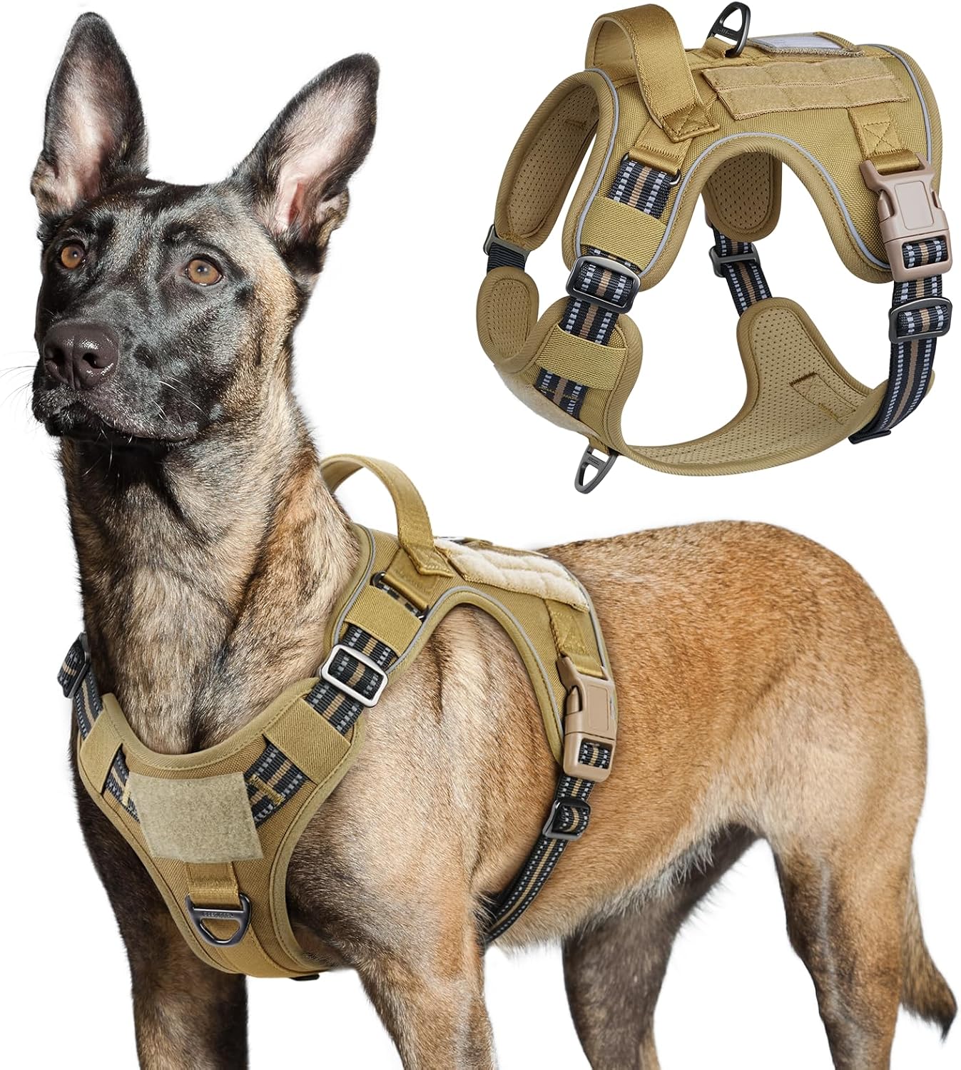 Detalle de rabbitgoo dog harness with no-pull, size L