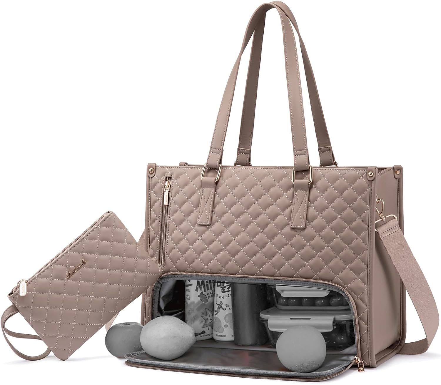 Thumbnail 6 de LOVEVOOK Laptoptasche 15,6 Zoll Lunchfach