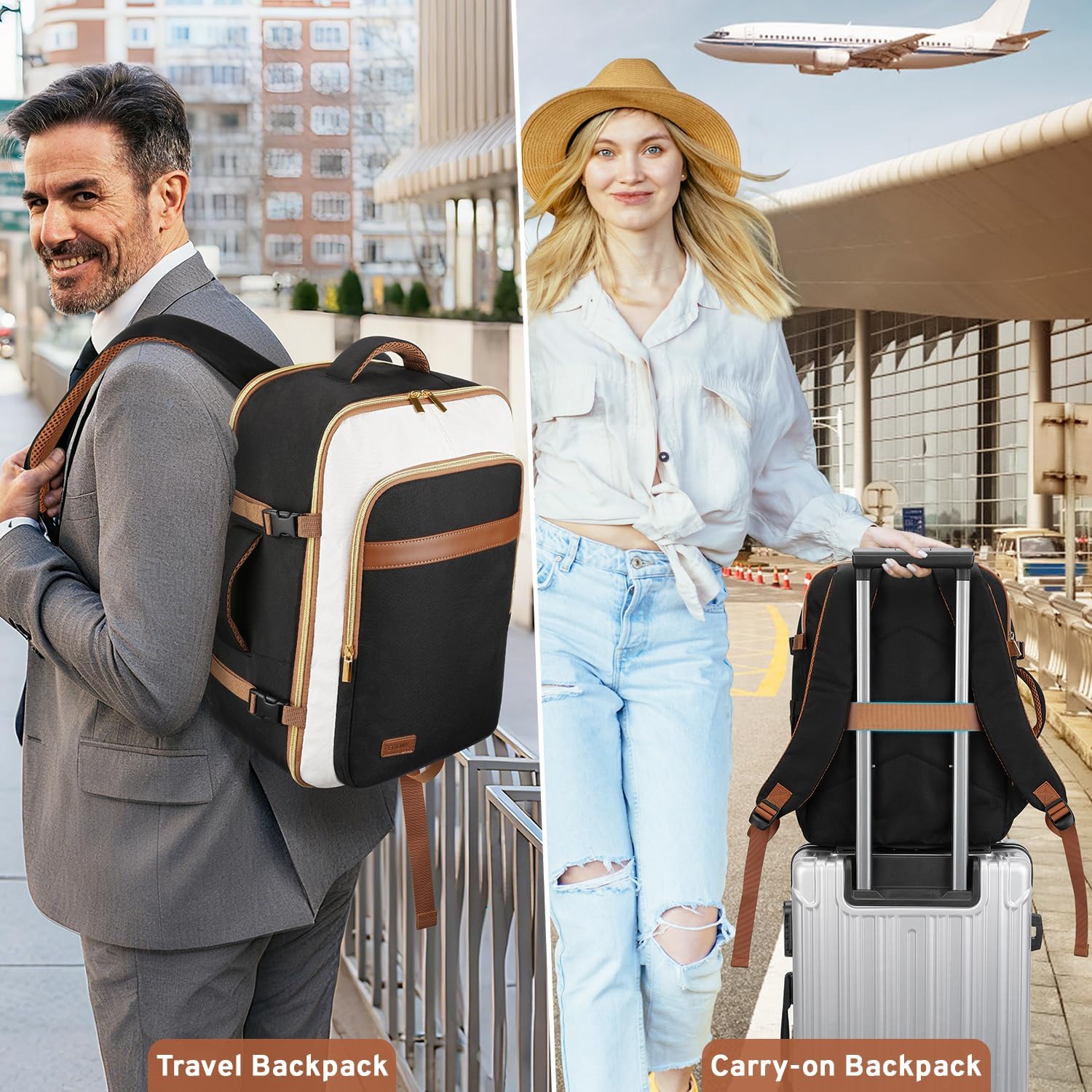 Thumbnail 5 de ETRONIK 24L cabin backpack for Ryanair 40x30x20