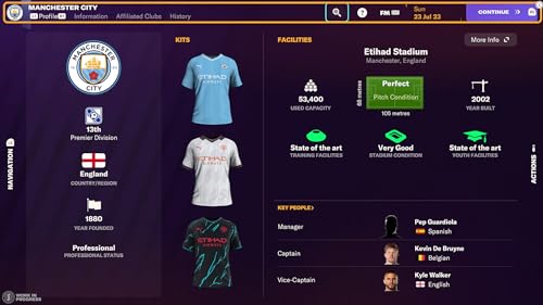 Thumbnail 4 de Football Manager 2024 PS5 — juego de gestión