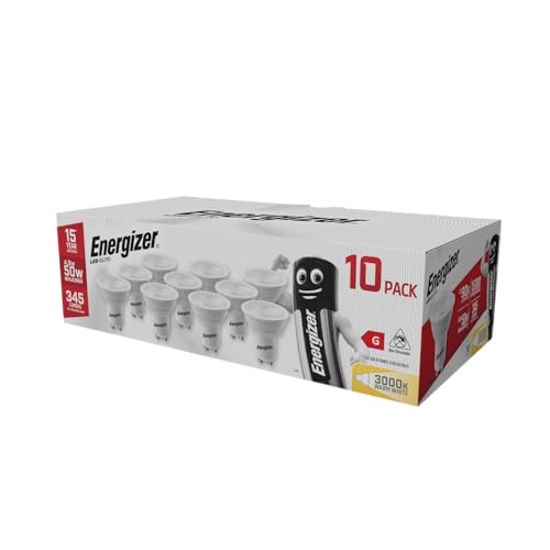 Thumbnail 5 de Energizer GU10 LED Bulbs Warm White 3000K, 50W Equivalent, Pack of 10
