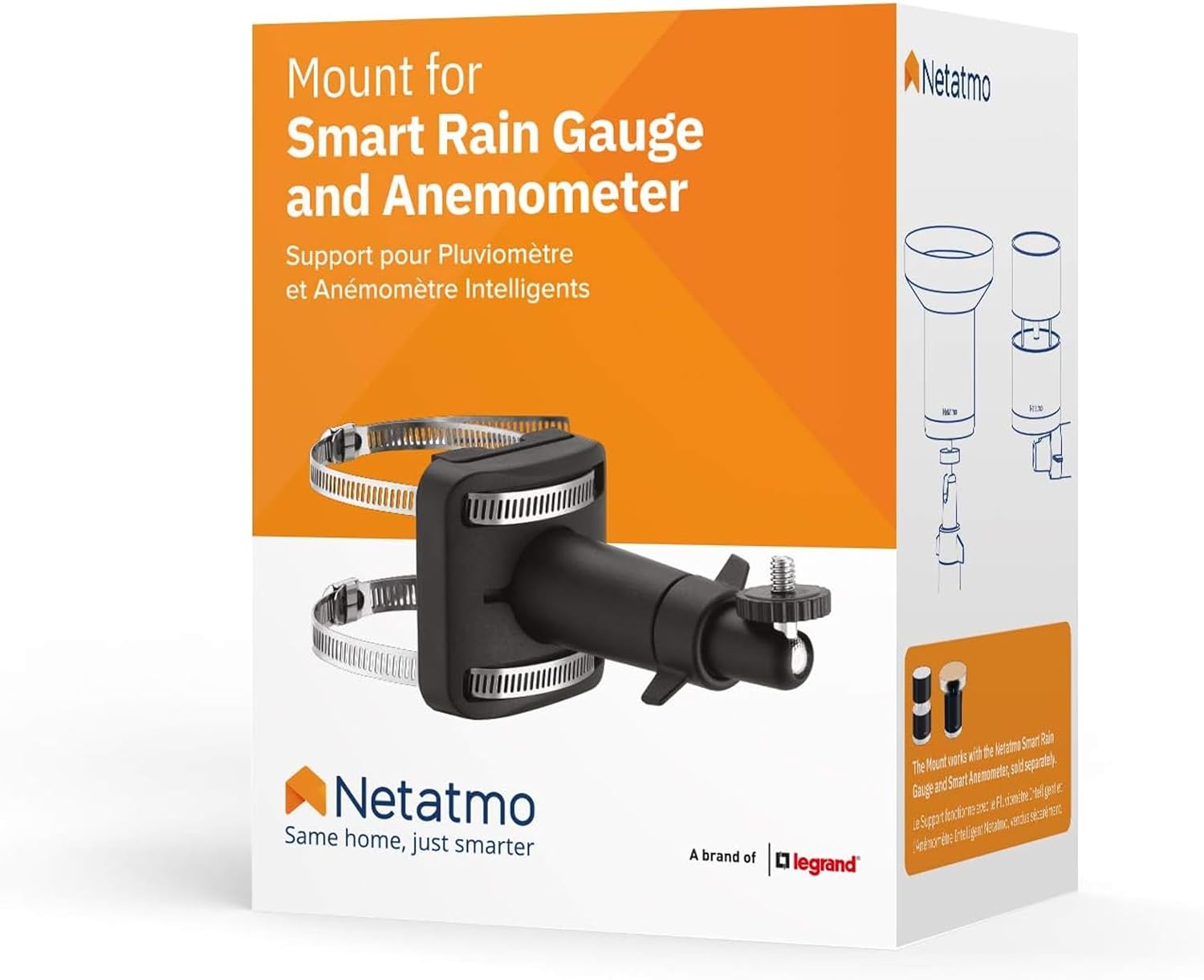 Thumbnail 6 de Netatmo NWM01-WW Support pour pluviomètre/anémomètre