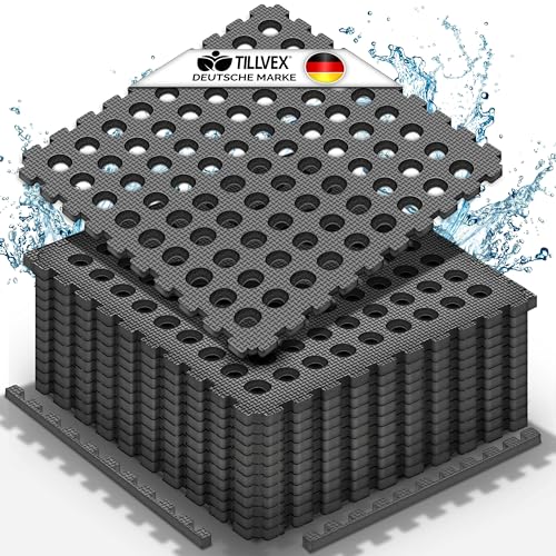 Detalle de tillvex® 24 tapis de protection sol piscine ⚙
