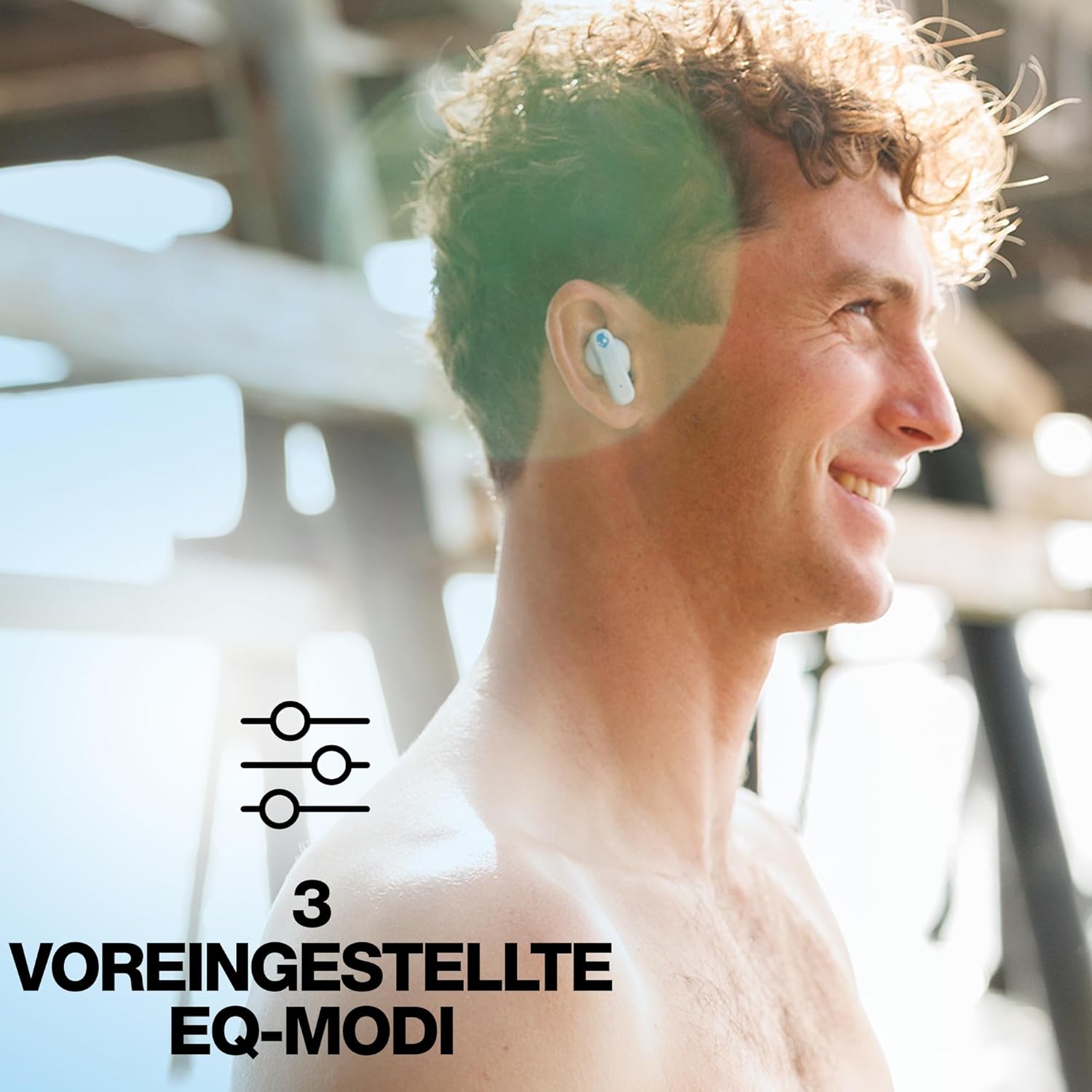 Thumbnail 3 de Skullcandy EcoBuds True-Wireless In-Ear Kopfhörer Glacier – akkuloses Case, 8 Std. Akkulaufzeit