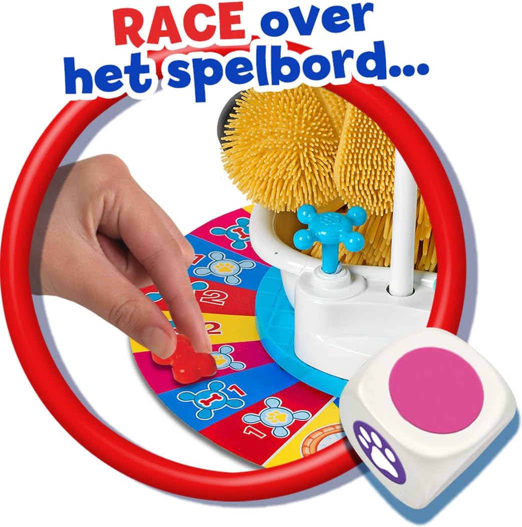 Detalle 2 de Megableu Soggy Doggy – interaktywna gra planszowa z wodnym prysznicem, 2–4 graczy
