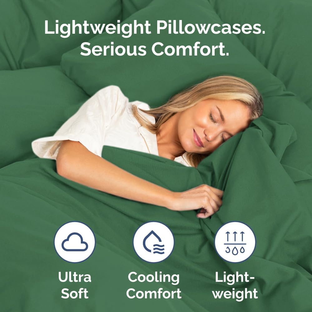 Thumbnail 1 de All-Night Full-Body Pillowcase Set (4-Pack) for 20" x 54" Body Pillows