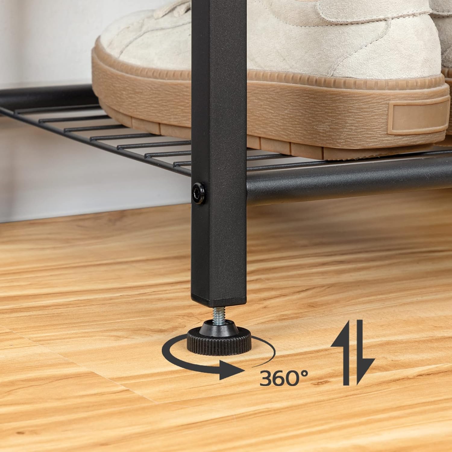 Thumbnail 5 de HOOBRO Stand Appendiabiti con Scarpiera a 5 livelli (EBF80MT01G2) – stile vintage, praticità daily