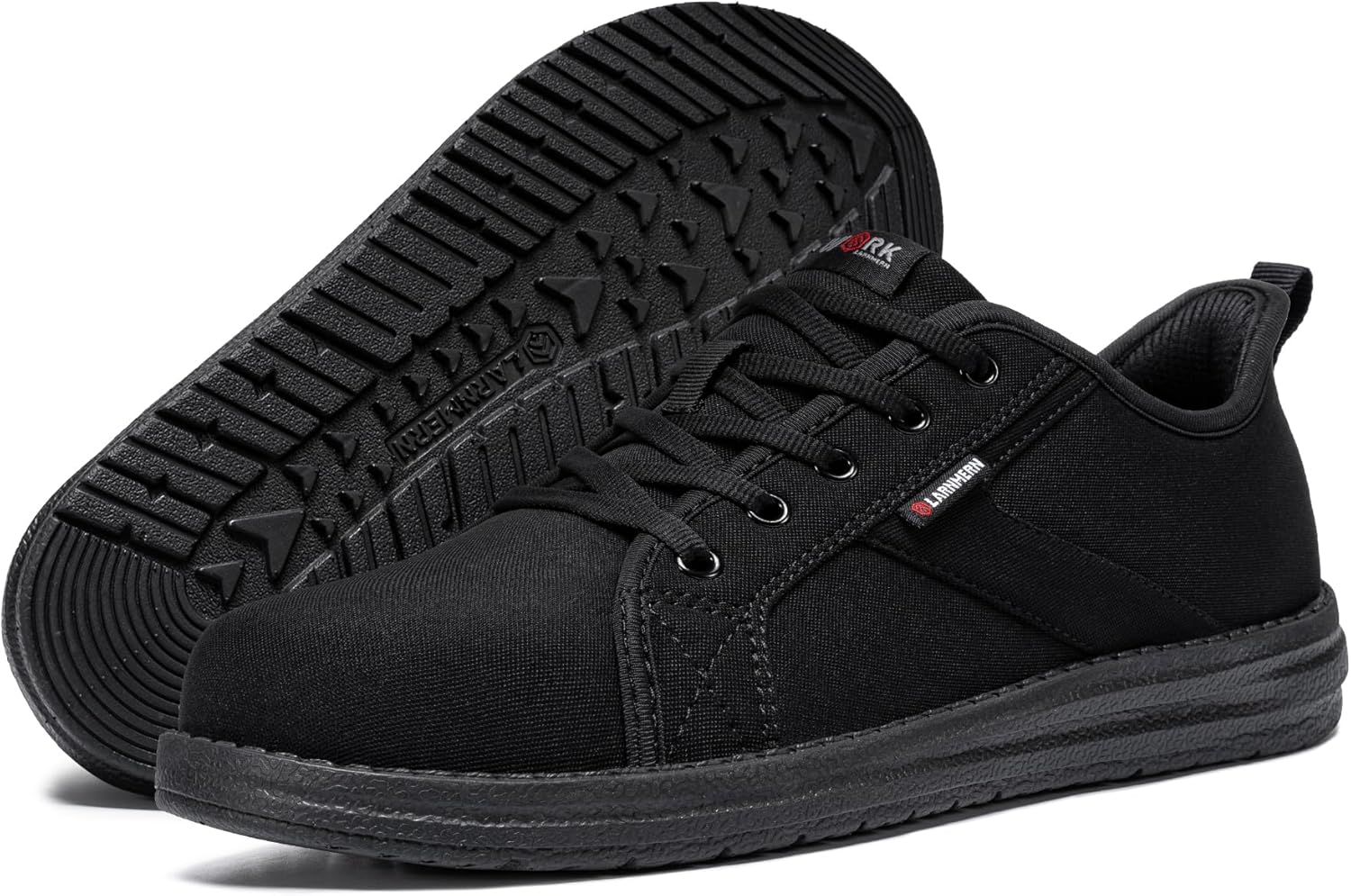 Thumbnail 5 de LARNMERN steel toe cap safety trainers – lightweight slip-on work shoes