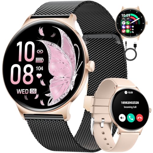 Imagen de Montre Connectée Femme Smartwatch Sport LIGE – 1,43" AMOLED, 100+ Modes, Santé Féminine et Étanchéité IP68 en OfertitasTOP