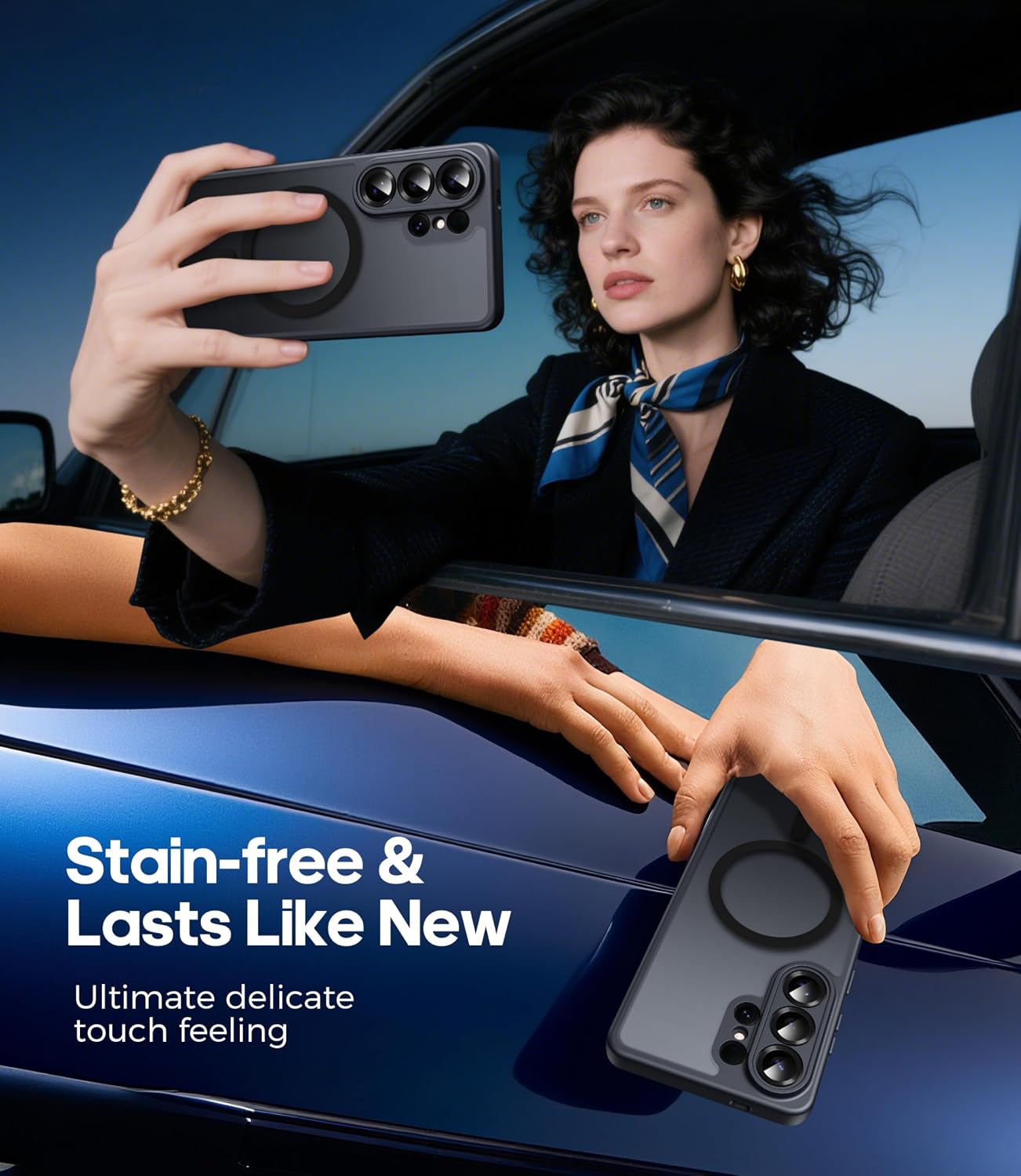 Thumbnail 5 de Opkiegrn funda magnética para Samsung Galaxy S26 Ultra con protector
