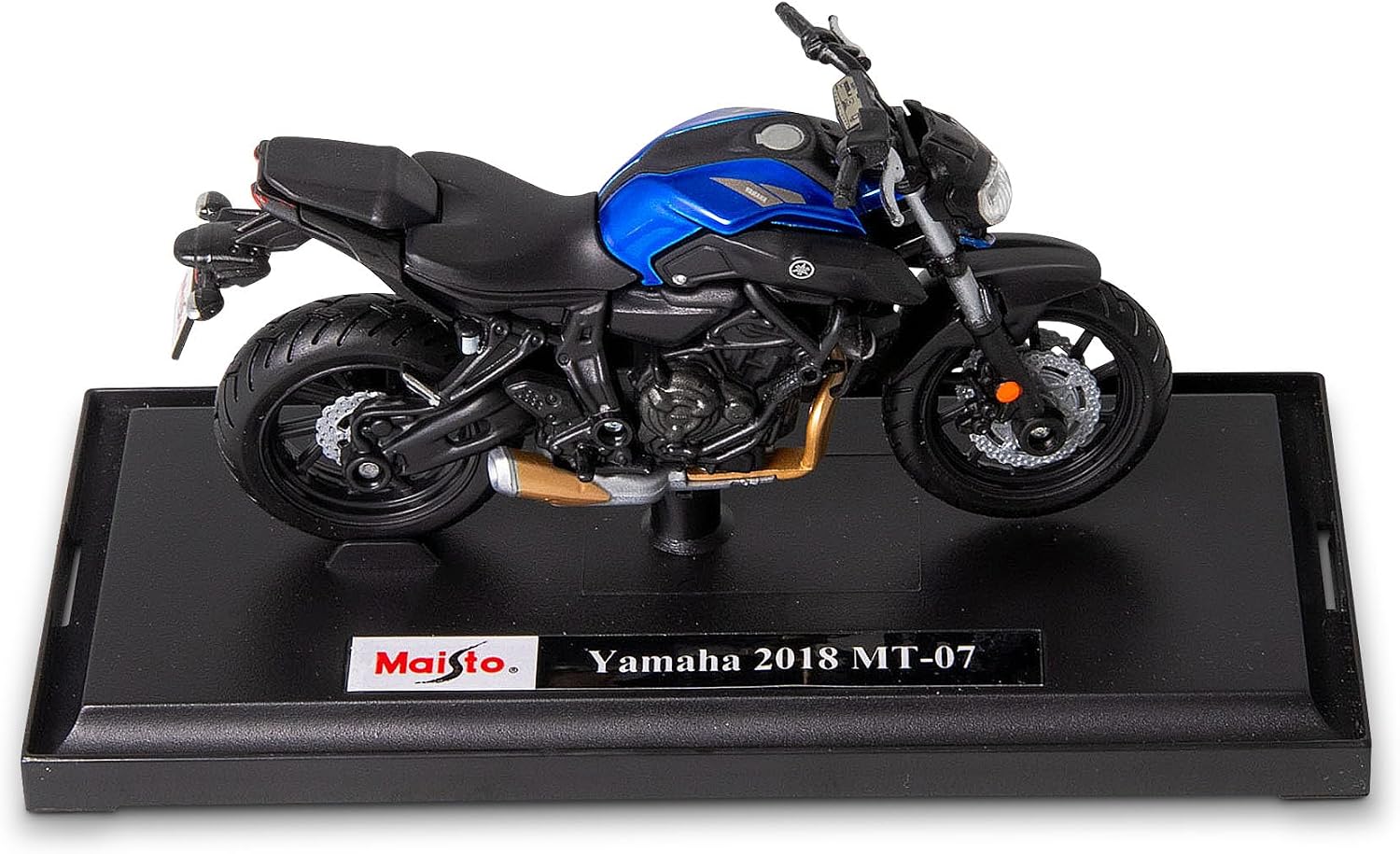 Thumbnail 4 de Maisto Yamaha MT07 M34007-18855 schaalmodel 1:18, zwart metaal