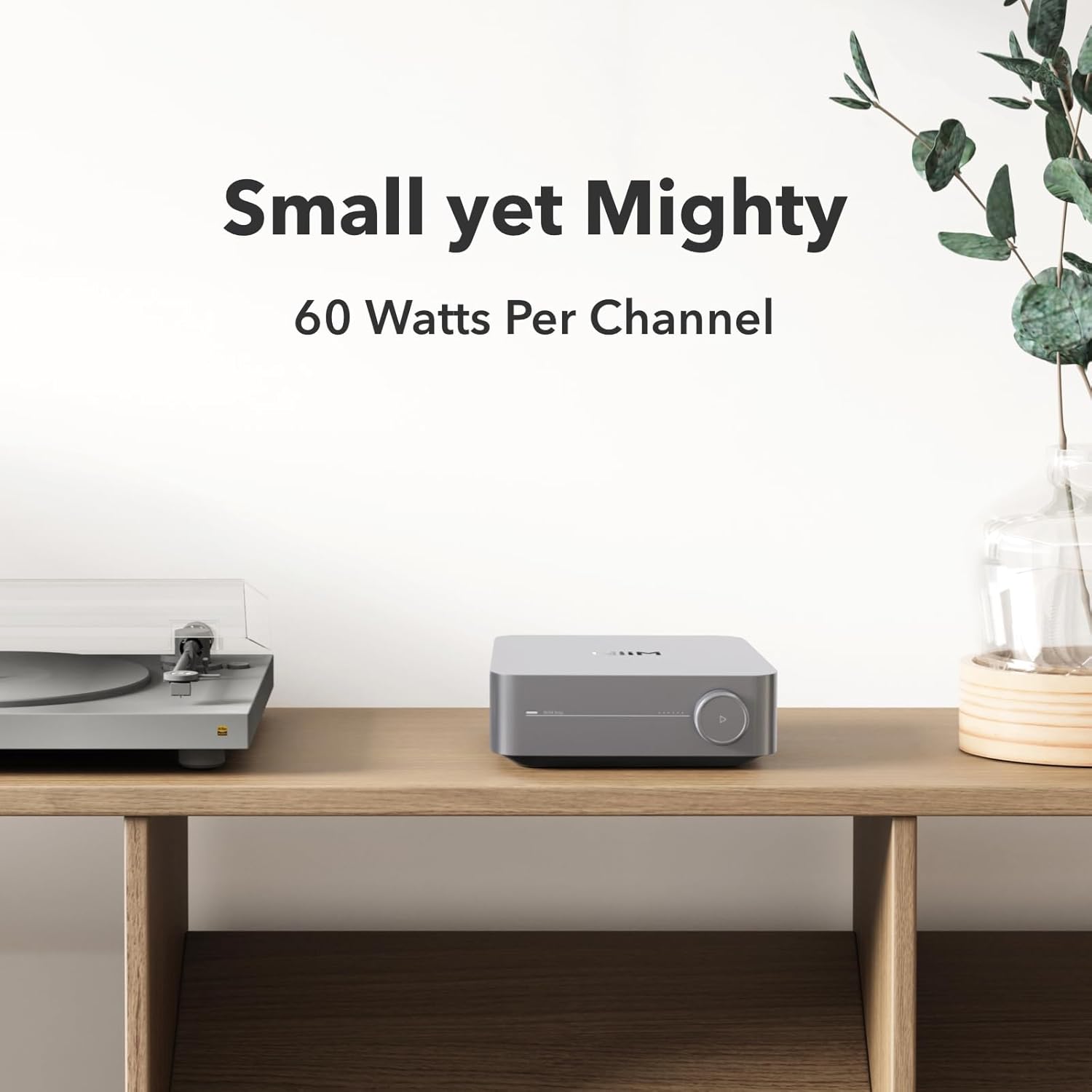 Thumbnail 2 de WiiM Amp Multiroom Streaming Amplifier (Space Gray) with AirPlay, Google Cast, Alexa & HDMI ARC