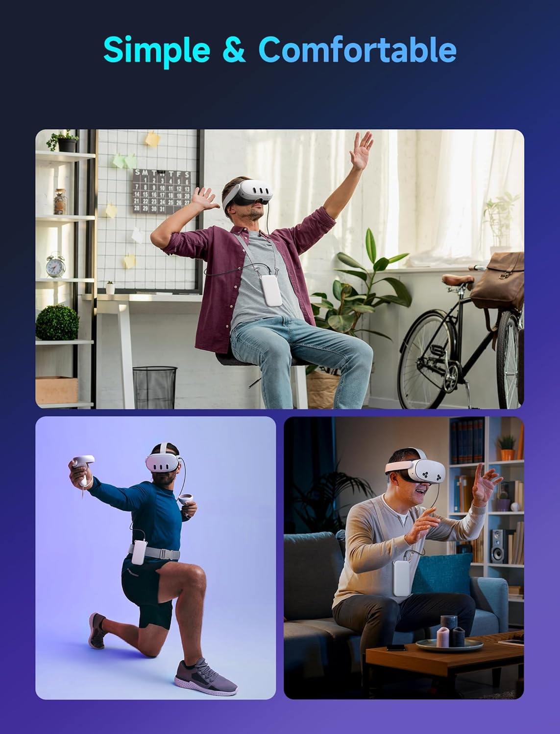 Thumbnail 5 de JSAUX Batteria 10000mAh per visori VR